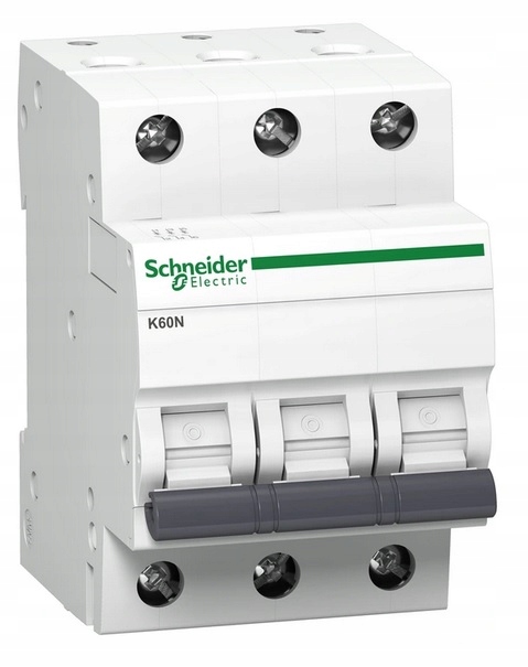 K60n Überstromschutzschalter C 50a 3p 3m 6ka Acti 9 A9k02350