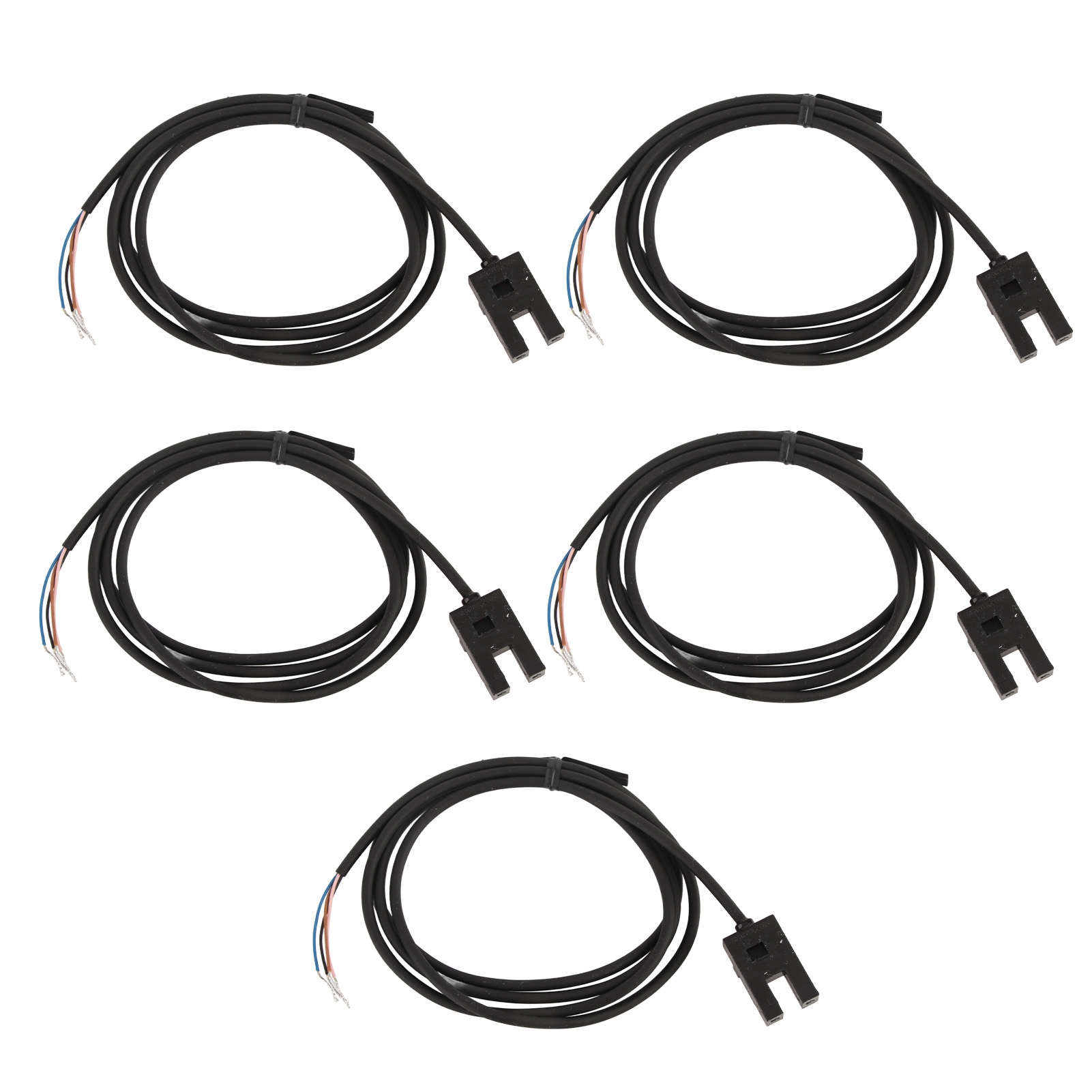 5 Stück Hochpräzise U-förmige Fotoelektrische Abs-schalter, Dc 5–24 V
