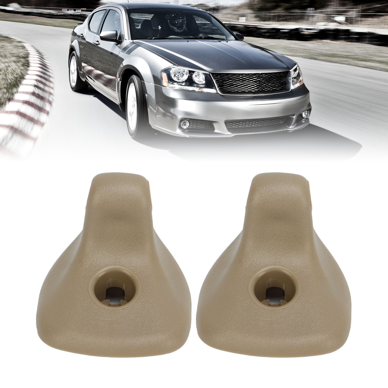 Sonnenschutz-befestigungsclip - 1gw25hl1aa - Paar Abs Dodge Avenger 2011-2014