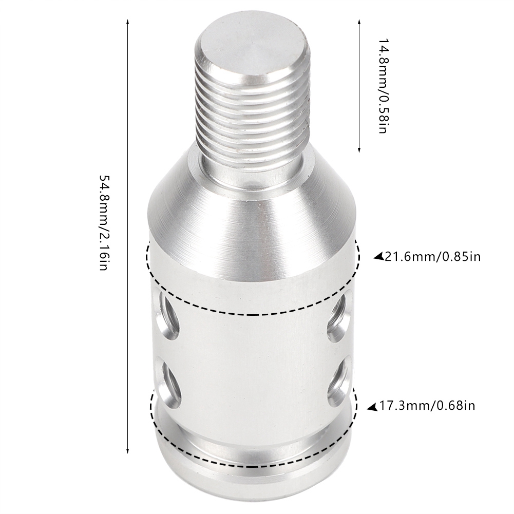 Universeller Schaltknaufadapter Für 12x1,25-bedienelemente Ohne Gewinde Für Kraftfahrzeuge