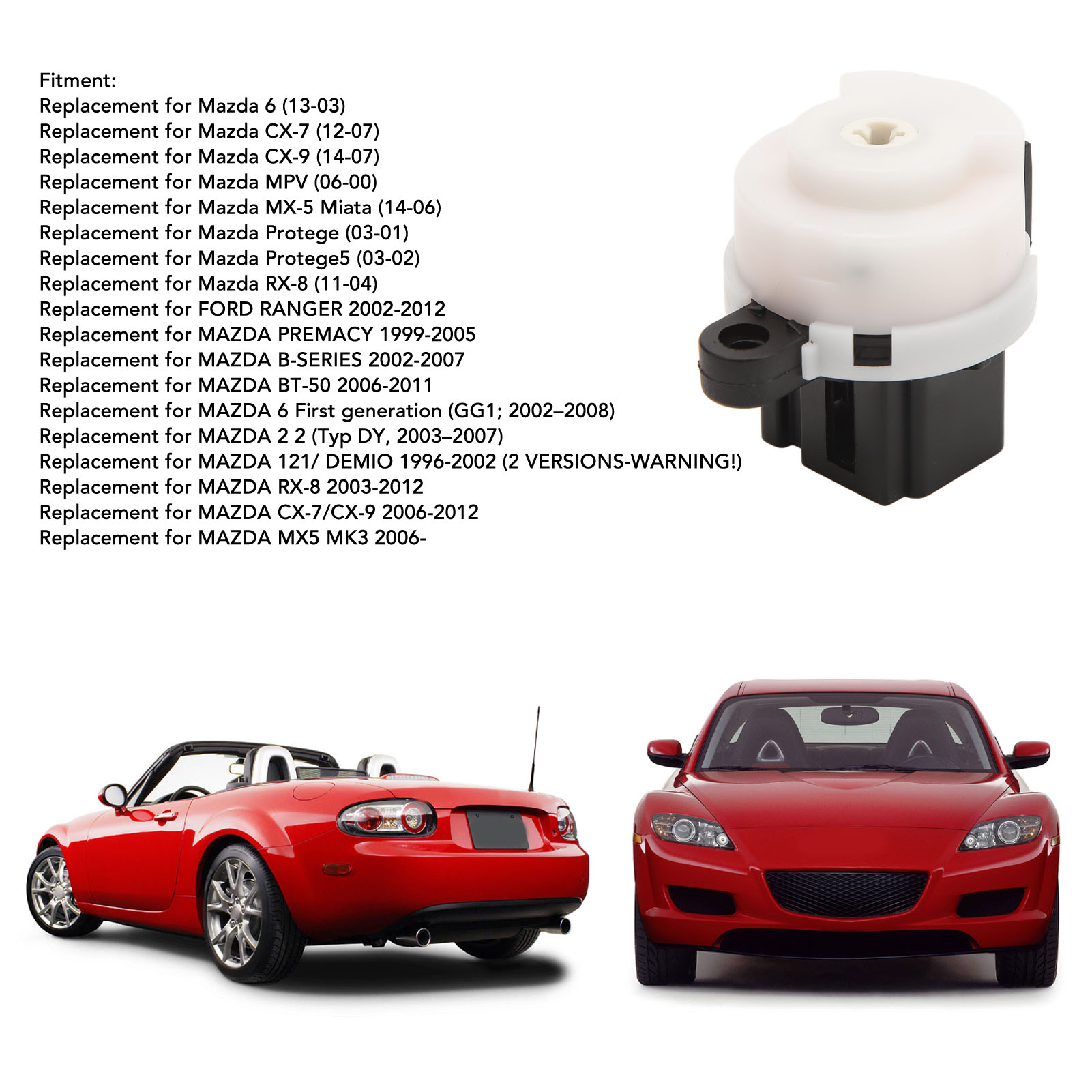 Zündstartschalter Gp7a66151 Für Mazda 6 Cx-7 Cx-9