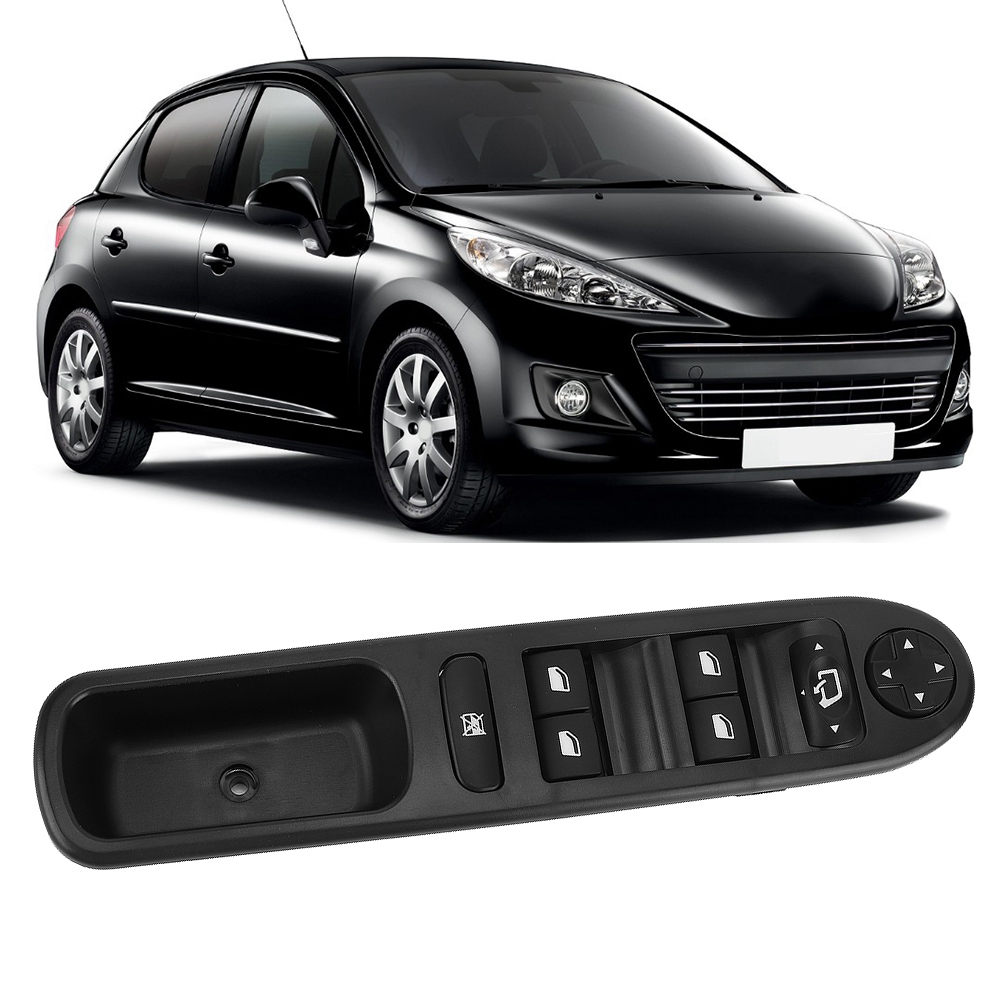 Rechter Elektrischer Fensterheberschalter [oem 6490.eh] Kompatibel Mit Peugeot 207 2006-2016