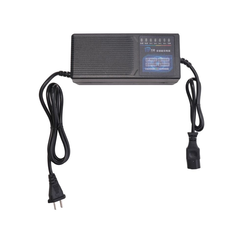 60v 20ah Elektrofahrzeug-ladegerät Mit 7-licht-anzeige Fehlerstromschutz Blei-säure-batterie