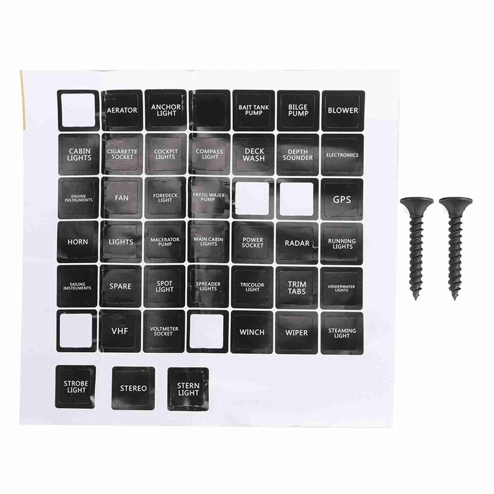 5-tasten-led-digitalvoltmeter-schalterpanel Für Wohnmobil, Auto, Boot