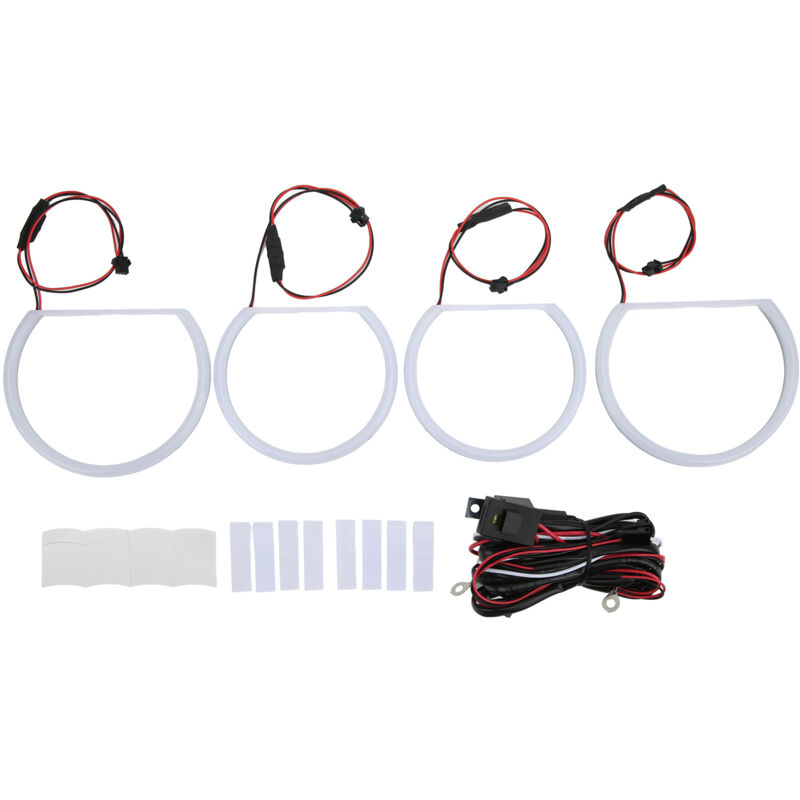 Led-halo-angel-eyes-ringe, Weißes Licht, Ersatz Für Bmw Serie 3 E90/e91/e46