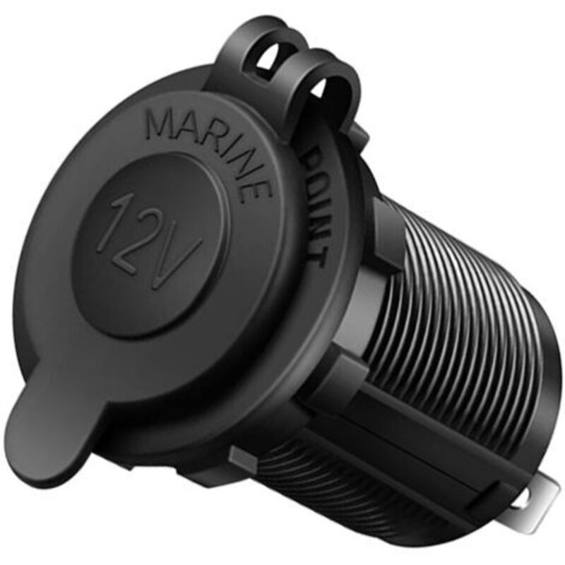 Wasserdichte 12v-zigarettenanzünderbuchse Für Auto, Boot Oder Motorrad – Robust, Universell, Mit Spritzwasserschutz