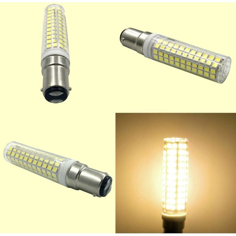 Ba15d 15w Led-lampe – 3er-pack, Warmweiß 3000k, Für Kühlschrank, Nähmaschine Oder Tischlampe, 230v, Schutzklasse A+