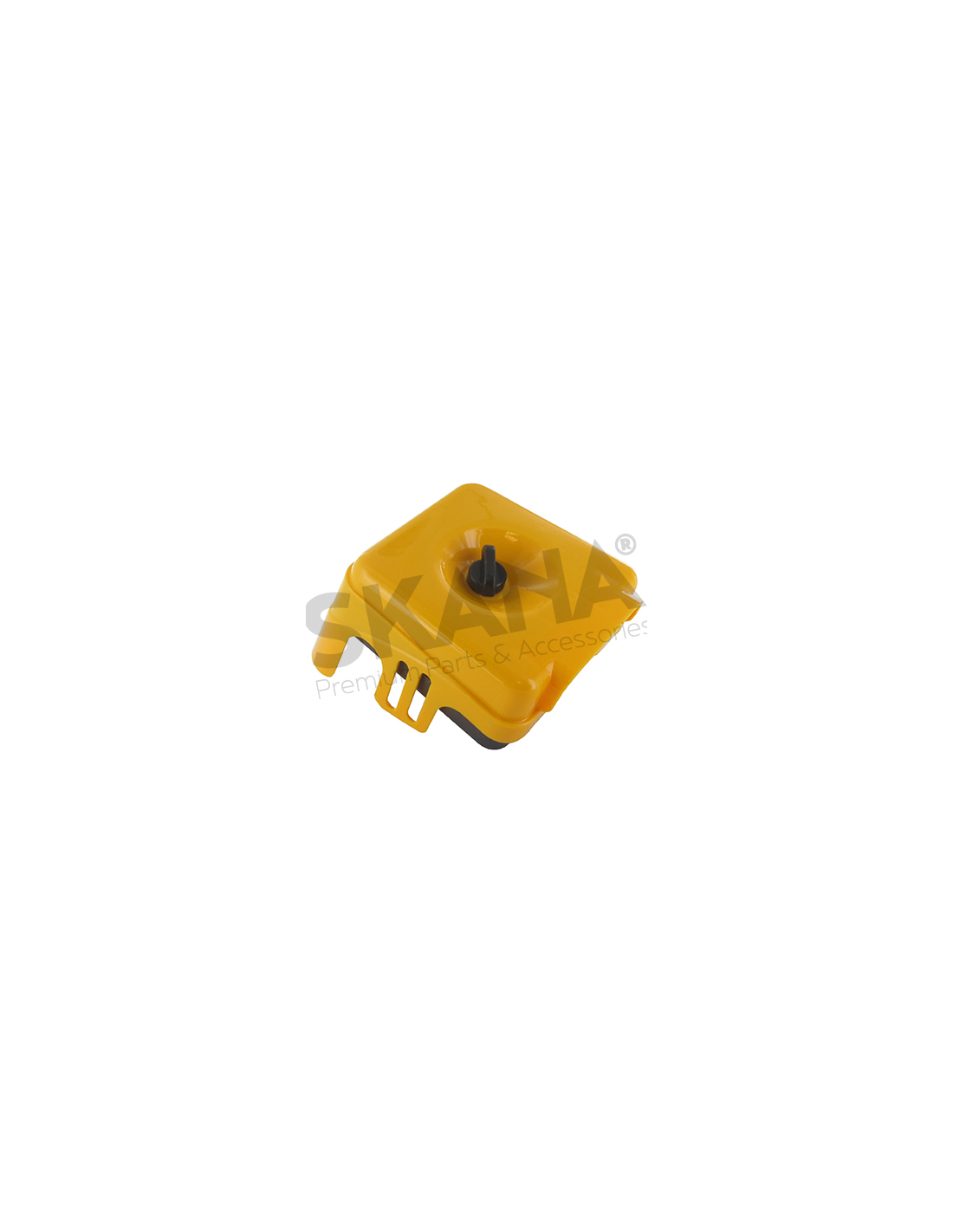 Ensemble Boitier De Filtre À Air De Couleur Jaune. Origine Stiga.