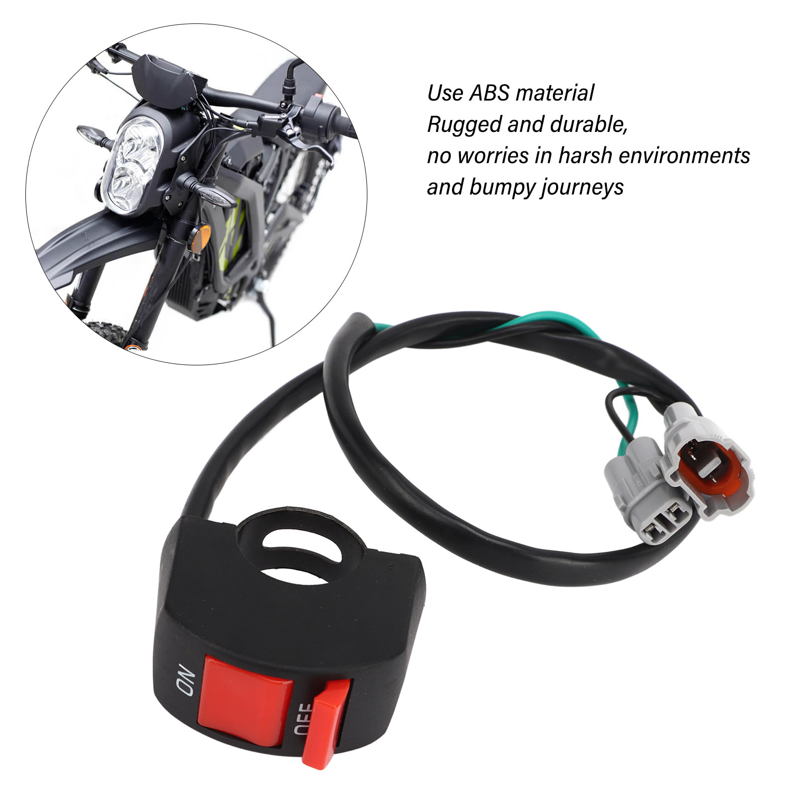 Scheinwerferschalter Mit Robustem Hebel – Ersatzteil Kompatibel Mit Sur-ron Lbx, Segway X260/x160 – Einfache Montage, Langlebiges Abs