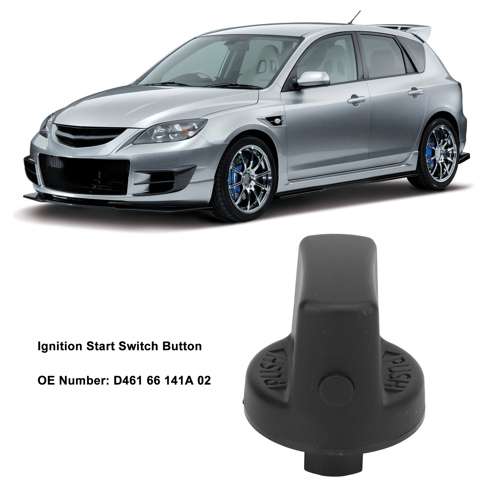 Startknopfschalter D461-66-141a-02 Für Mazda Cx-7 Cx-9 Speed 6 Fahrzeugzündung – Kompatibilität 2006-2014