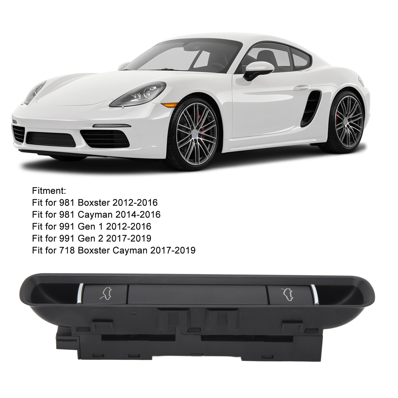 Motorhauben- Und Kofferraumschalter 99161310501 Für Porsche 981 Boxster Cayman, Abs-austauschsatz