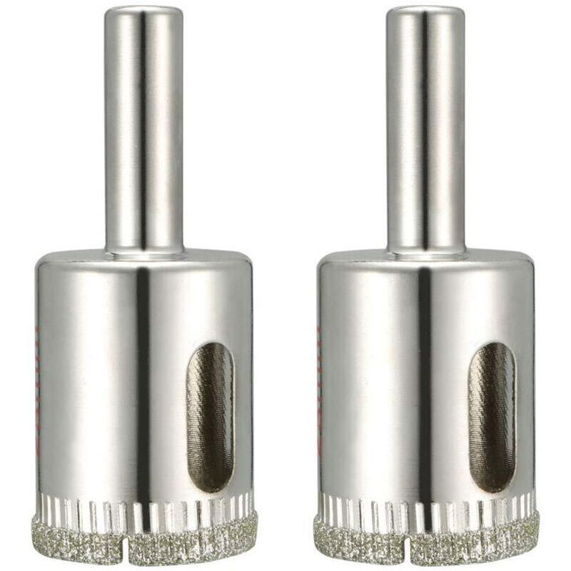 23-mm-diamant-lochsäge – 2er-pack Für Präzises Bohren In Glas, Keramik, Marmor, Stein Und Porzellan