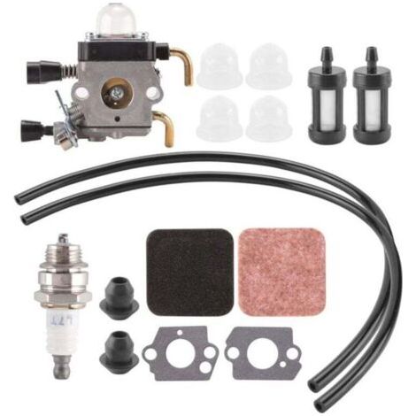 Fs85 Fs80 Vergaser Für Fs75 Fs80r Fs85r Fs85rx Freischneider C1q-s97 Mit Kraftstoffrückgewinnungsset Und Luftfilter
