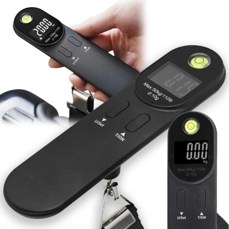 Gepäckwaage Für Fluggesellschaften, Touristen, Reisen, Taschenformat, Tragbar, Lcd-bildschirm, 50 Kg