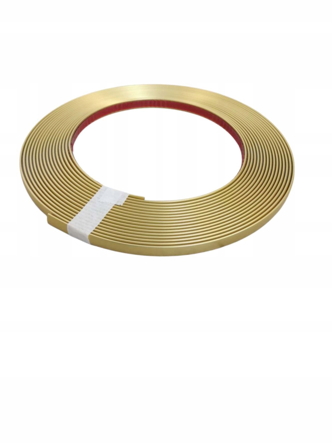 Dekorativer Streifen Gold Matt 21 Mm Flexibel Selbstklebend