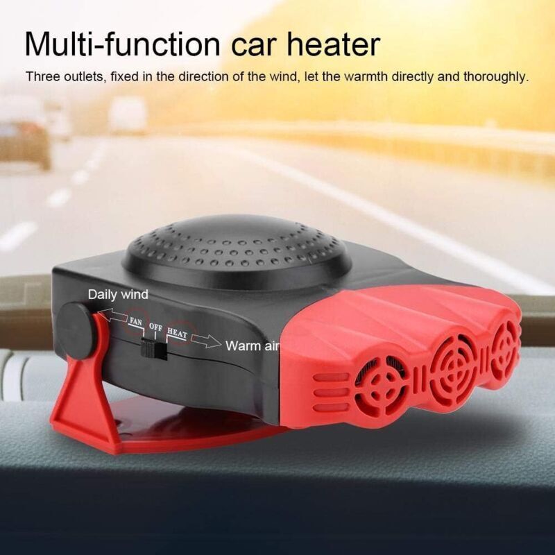 Tragbarer Auto-windschutzscheiben-entfeuchter – 12 V, 150 W, Schnelles Aufheizen Und Effizientes Enteisen – Kompatibel Mit Allen Fahrzeugen