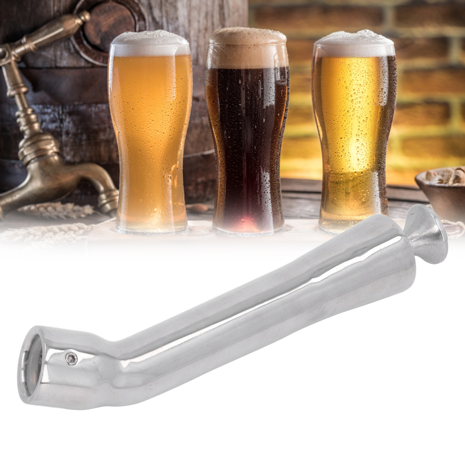 Turbinen-bierzapfanlage Aus Edelstahl Mit Langlebiger, Polierter Oberfläche, Für Bars Und Hotels, Mit Schneller Schaumreduzierung