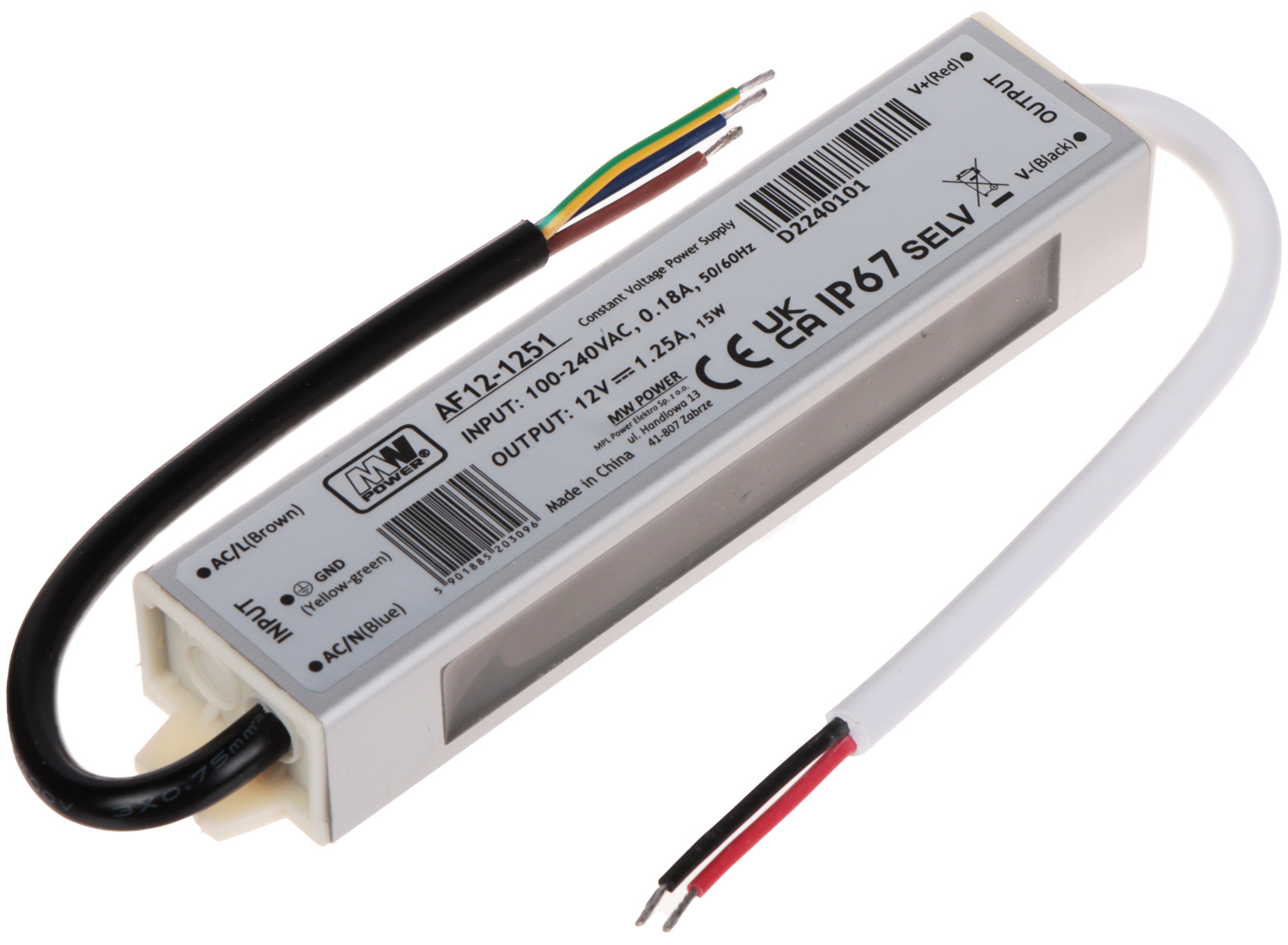 Schaltnetzteil Af12-1251 Mw Leistung
