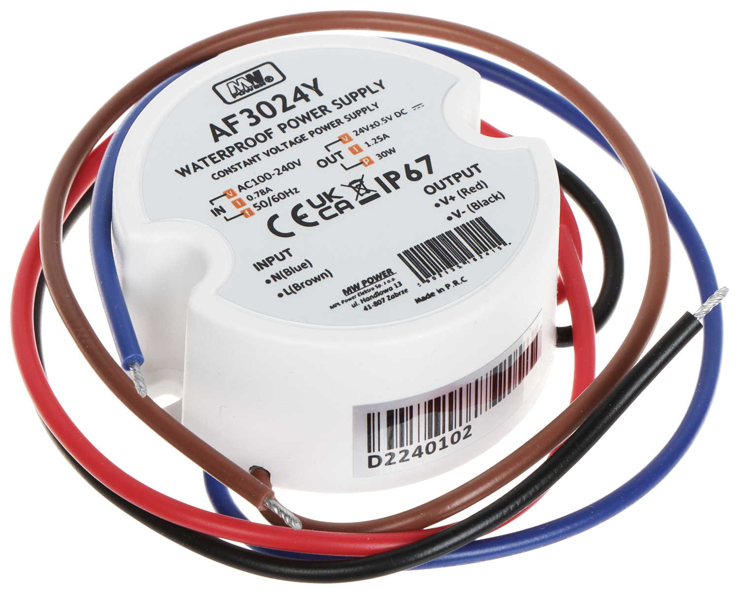 Schaltnetzteil 24v/1,25a-tp-v2 Mw Leistung