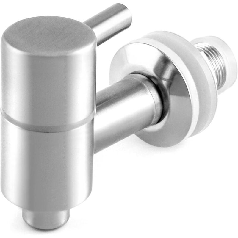 Ersatzhahn Aus Edelstahl Für Heim-bierfässer Und Getränkespender – 16 Mm
