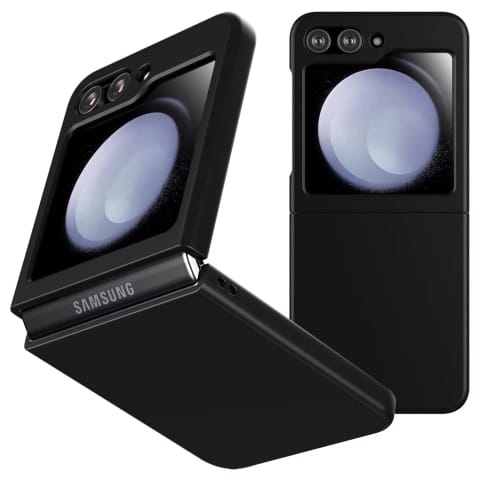 Schutzhülle Für Samsung Galaxy Z Flip 6, Alogy Thin Case, Matte Schwarze Schutzhülle
