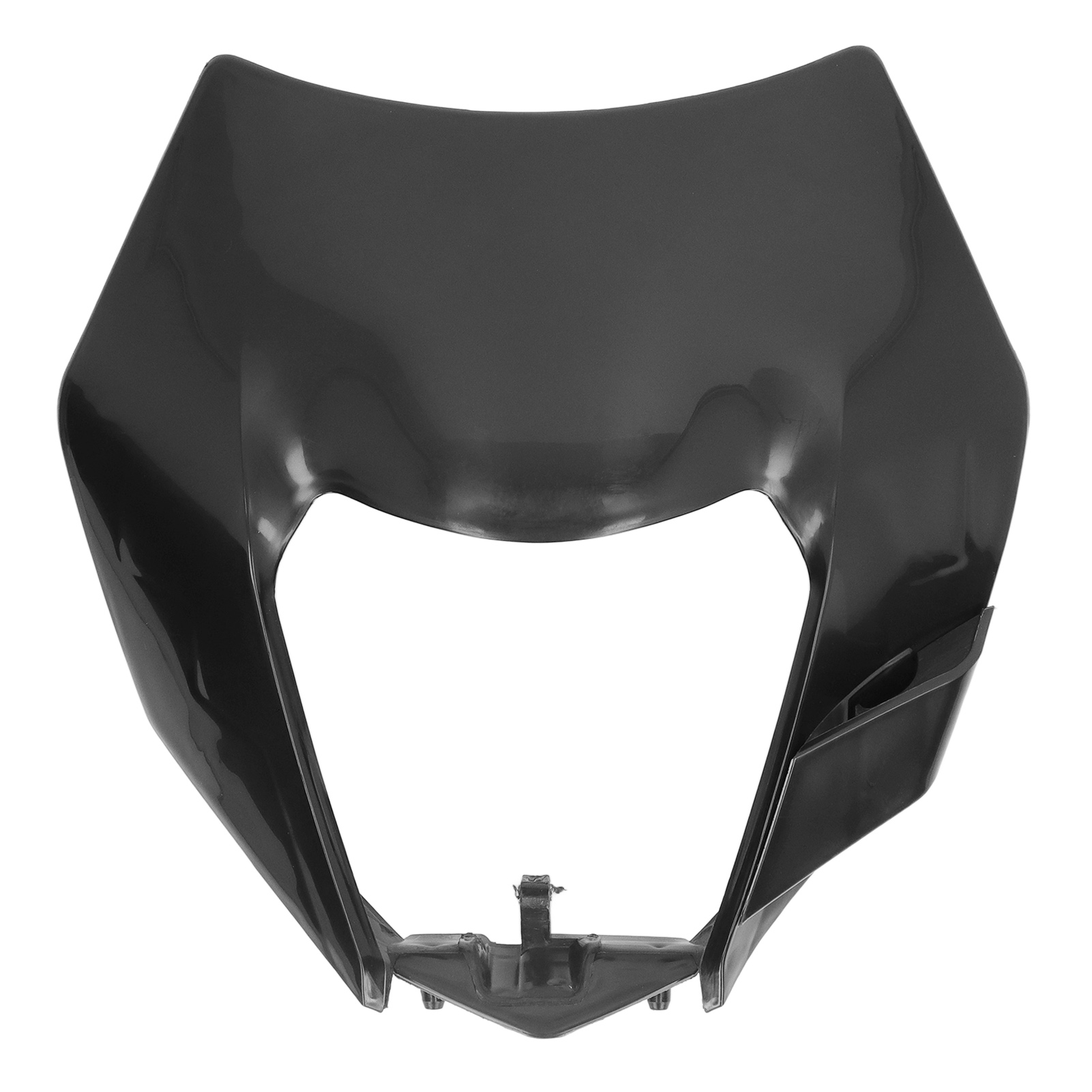 Schwarze Abs-motorradscheinwerferverkleidung Für Ktm Exc/sxf/mx, Hochfester Scheinwerferschutz [motorradbeleuchtung] [schutz]