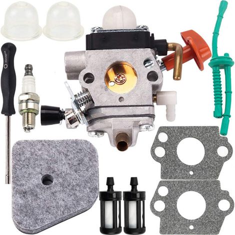 Universeller Vergaser-reparatursatz Für Stihl Fs87, Fs90, Fs100, Fs110, Fs130, Hl, Hl100, Ht Und Km Freischneider Und Astscheren – Ersatzteil C1q-s174, Kompatibel Mit Verschiedenen Modellen