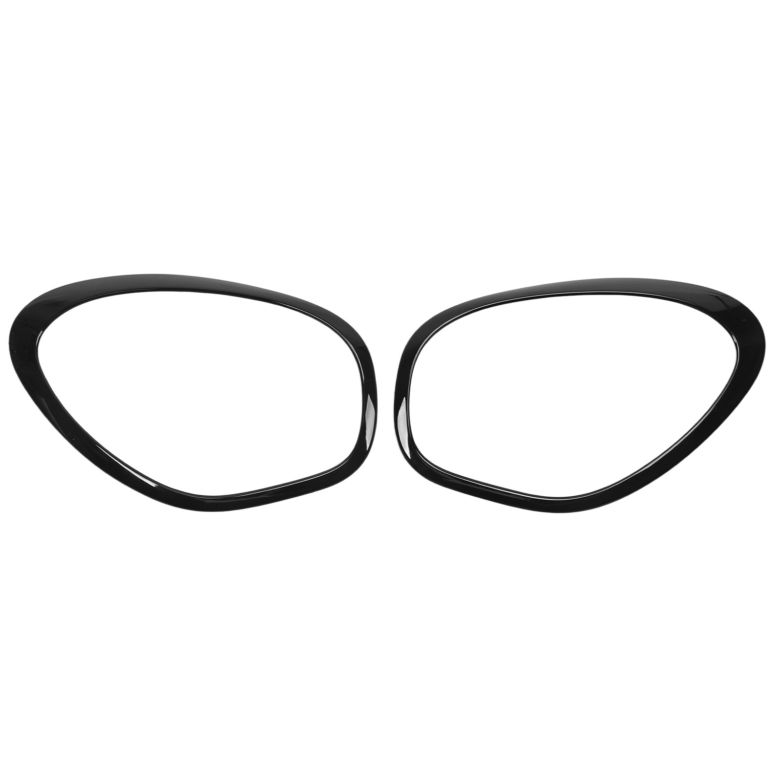 Glänzend Schwarze Abs-scheinwerferblende Für Mini Cooper R60 Countryman – 2-teiliges Set Oe 51139801573/51139801574 – Schutz Und Dekoration
