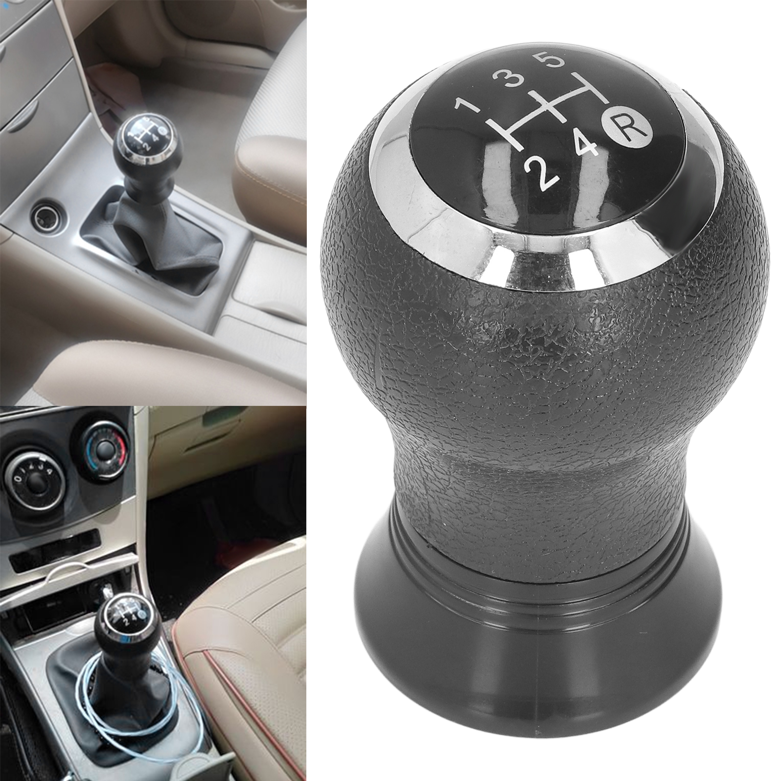 Schaltknauf Für Toyota Yaris (2005–2010) – Robustes Schwarzes Abs