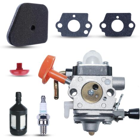 Fs90 C1q-s174 Vergaser Für Stihl Freischneider Der Serien Fs90, Fs90 R, Fs87, Fs87r, Fs100, Fs110 Und Fs110r (serien Fs, Fc Und Km), Mit Zündkerze, Luftfilter Und Ölfilter.