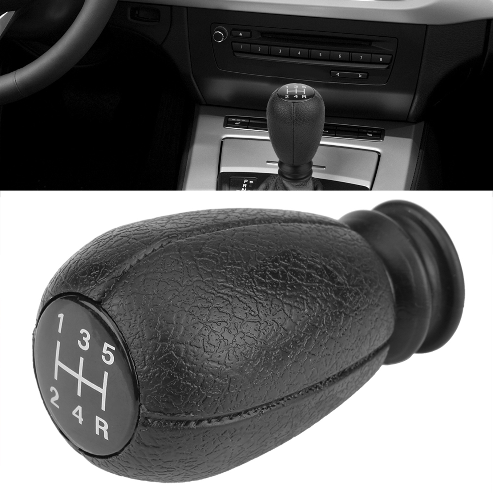 Schwarzer 5-gang-abs-schalthebel Für Peugeot Citroen Saxo Xsara Xantia C2 C3 C4