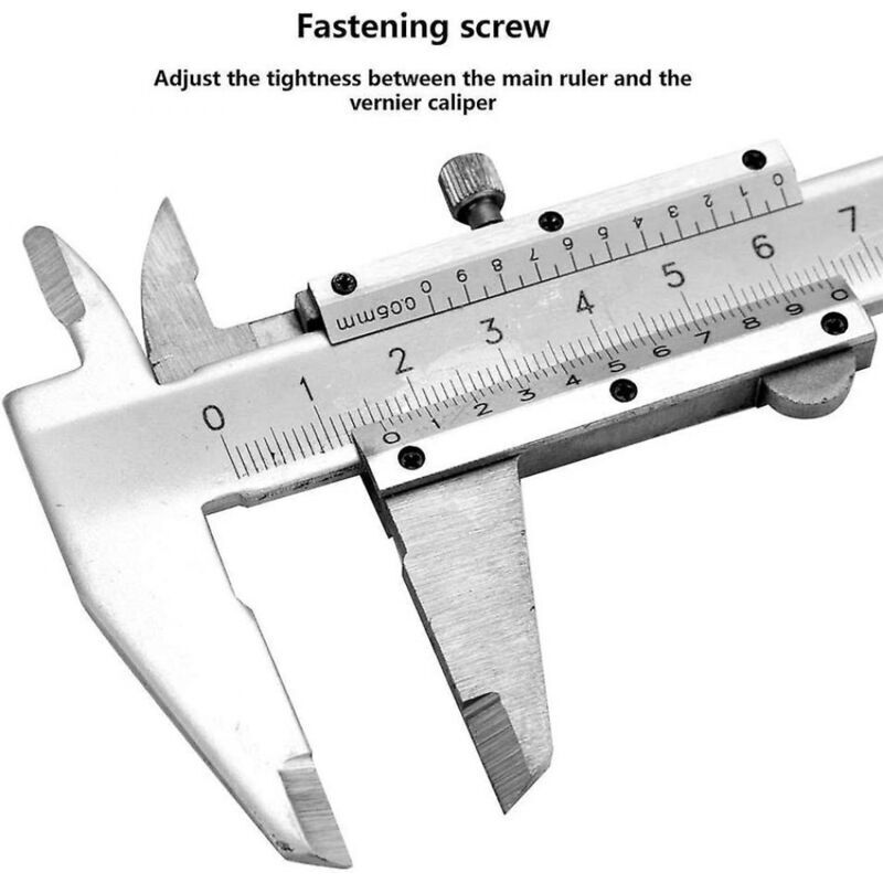 Hochpräziser Digitaler Messschieber Aus Kohlenstoffstahl, 0–150 Mm, Inklusive Schutzkoffer, Professionelle Qualität