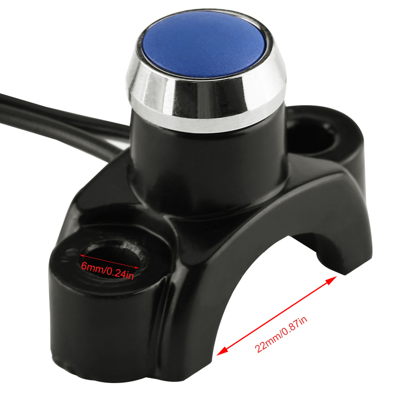 Motorrad-start-/stopp-schalter Für Lenker – Modell E Aus Cnc-gefrästem Aluminium