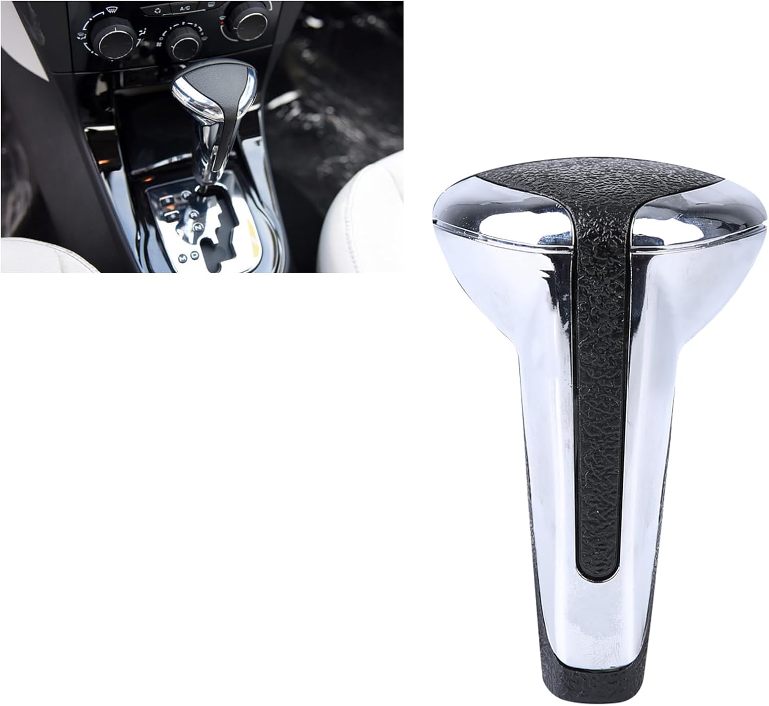 Automatischer Schaltknauf, Kompatibel Mit Peugeot 106, 206, 207, 307, 308, 407, 607, Citroën C3, C4, C5, Xsara Und Sega – Ergonomisches Design In Mattschwarz
