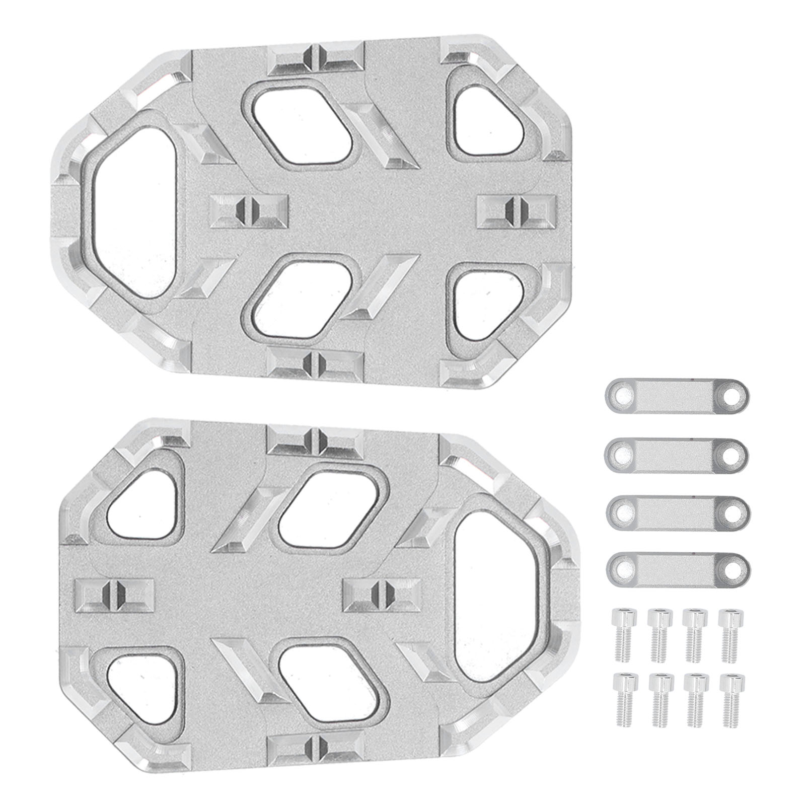 Große Motorrad-fußrasten Aus Aluminiumlegierung – Paar Pedalplatten Für Cb650r 2019–2020