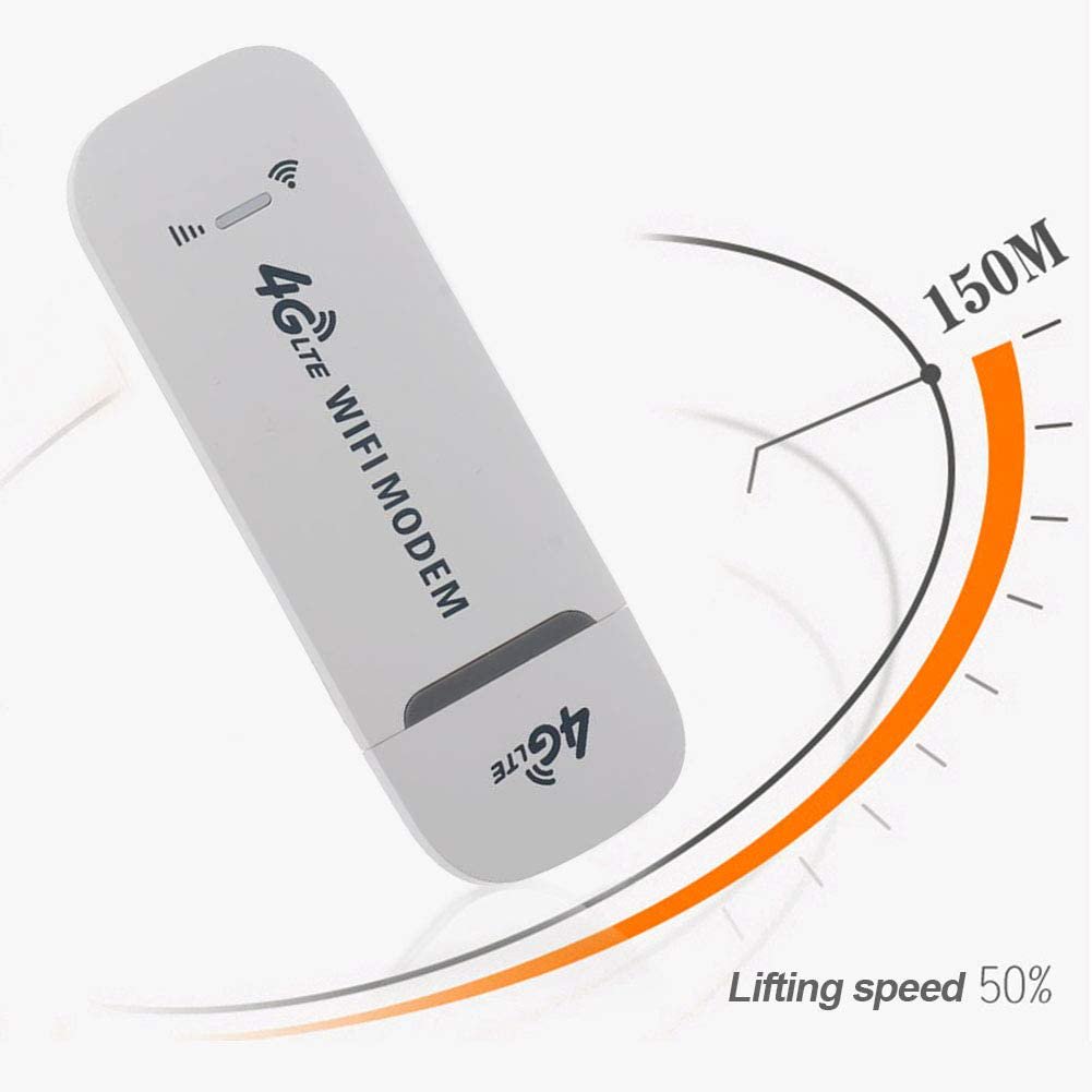 4g Lte Wlan-router, Tragbarer Wlan-zugangspunkt Mit Sim-kartensteckplatz Für Reisen, High-speed Usb Mini-wlan-modem-netzwerkadapter