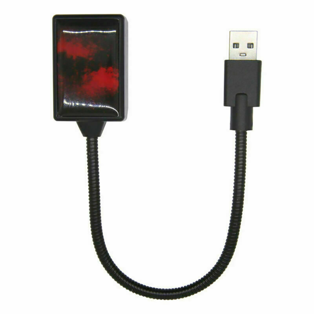 Fahrzeugbeleuchtung Mit Usb-anschluss, Rotem Sternenhimmel-projektionsnachtlicht, Dekorativer Romantischer Led-innenraum-dachleuchte Mit Automatischer Rotation, Atemlicht- Und Sprachsteuerungsmodus.