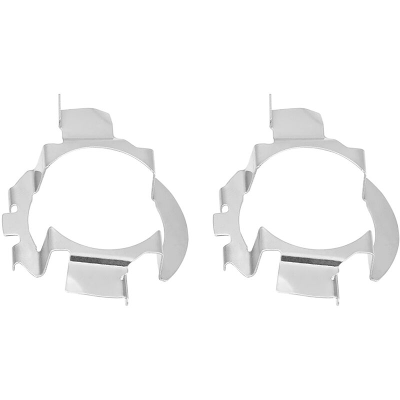 H7 Led-scheinwerferadapter [paar] [eisen] [silber] Für Qashqai, Buick, Bmw, Audi, Mercedes, Volkswagen Und Andere Fahrzeuge