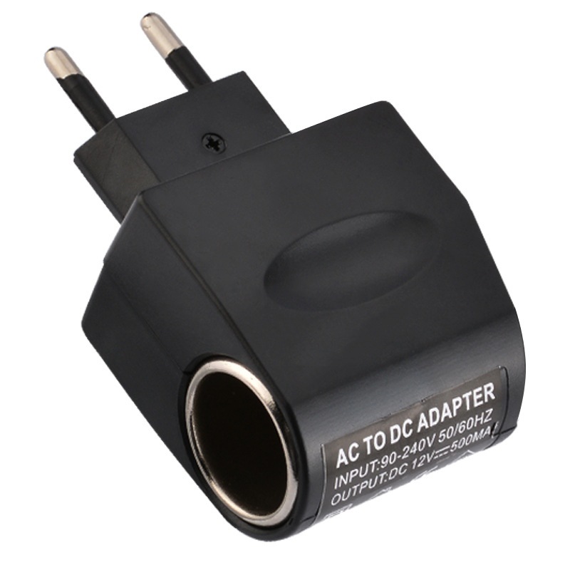 220 V Auf 12 V 6 W Kfz-zigarettenanzünderadapter – Kompakter 5 X 5 X 3,3 Cm Kfz-stromwandler Für Kfz-geräte Mit Geringer Leistung