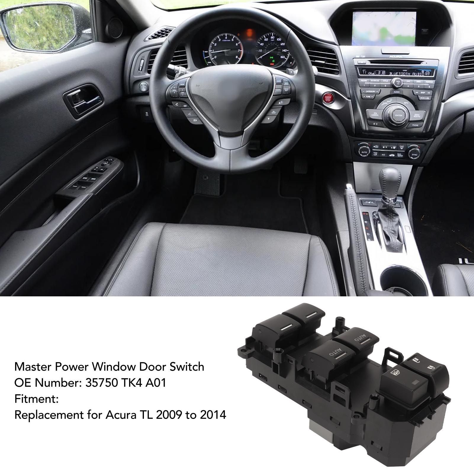 35750 Tk4 A01 Fensterheberschalter Mit Einklemmschutz Für Acura Tl 2009-2014