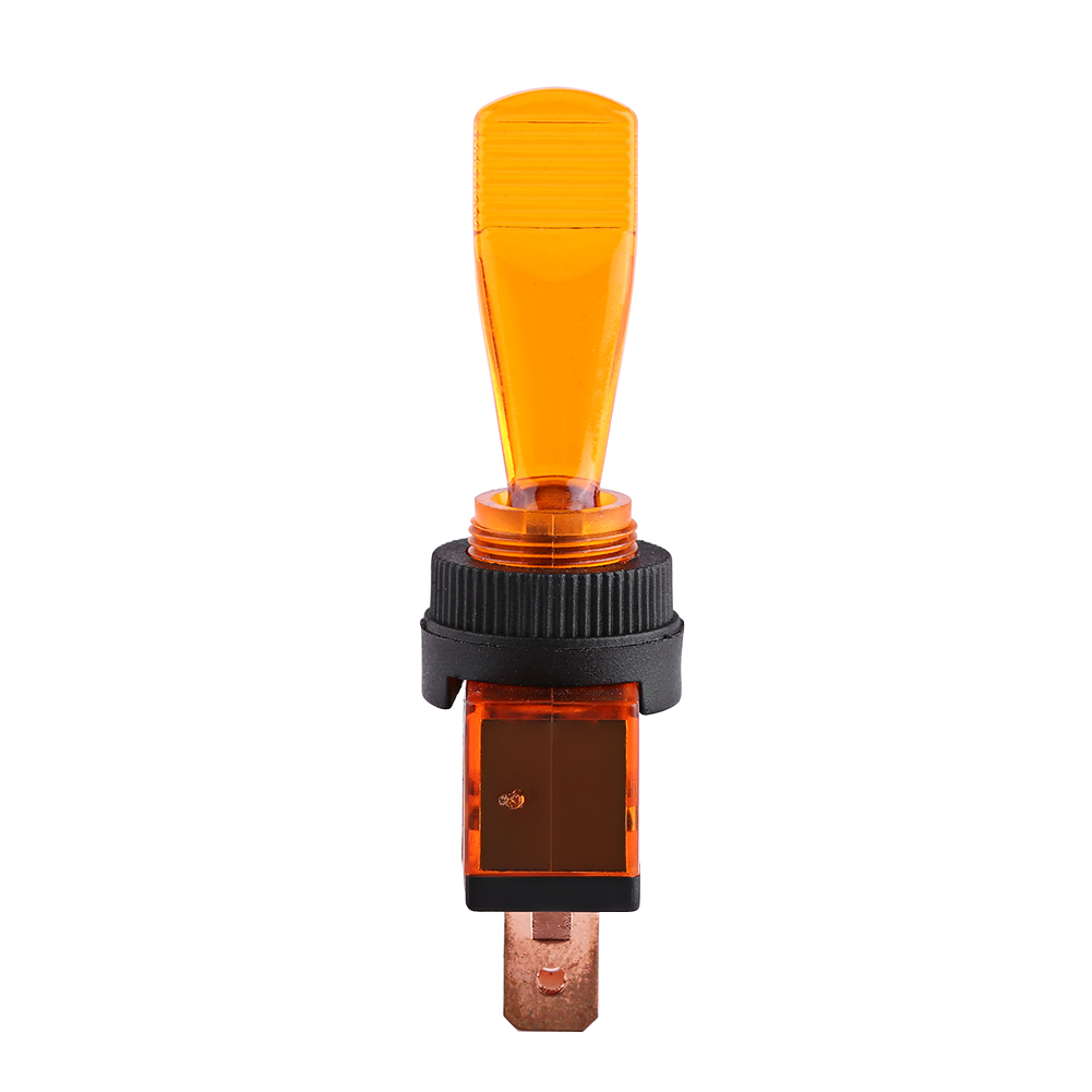 Wippschalter Mit Led, 3 Pins - 4 Stück, Metall/kunststoff, Für Auto, Lkw Oder Boot (12v Dc, 20a, Ein/aus Spst)