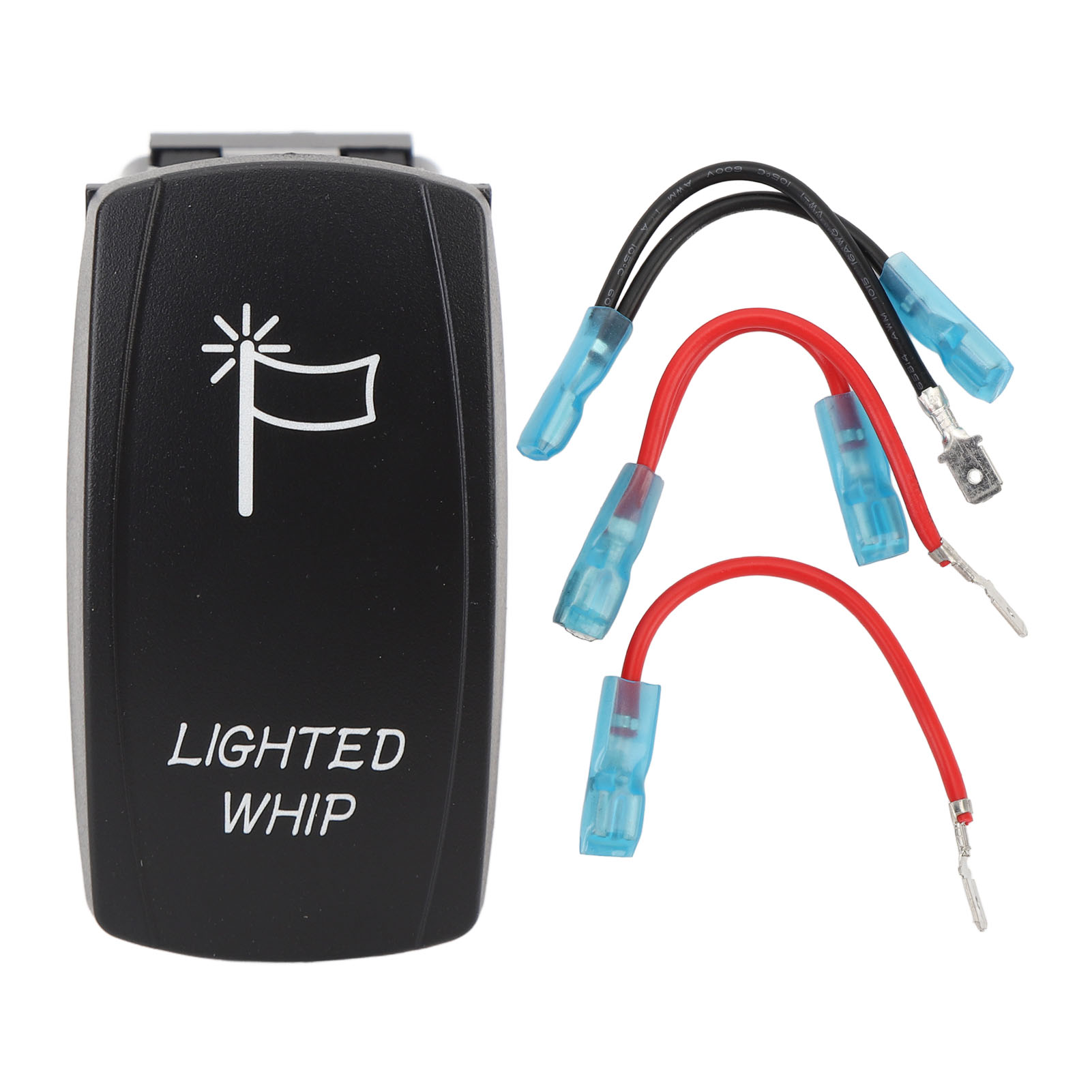 5-poliger Utv-ein/aus-wippschalter (12 V/24 V) Mit Led Und Verkabelung Für Universellen Fahrzeugersatz