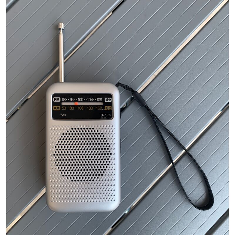 Mini-tragbares Am/fm-dualbandradio Mit Lautsprecher Und Kopfhöreranschluss, Batteriebetrieben (2 Aa-batterien), Geeignet Für Den Innen-, Außen- Und Notfalleinsatz.