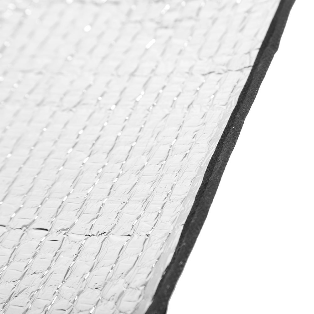 Universeller Sonnenschutz Aus Aluminium Für Autos, Front-/heckscheibe, Großes Format 130 X 60 Cm, Uv- Und Hitzereflektierend