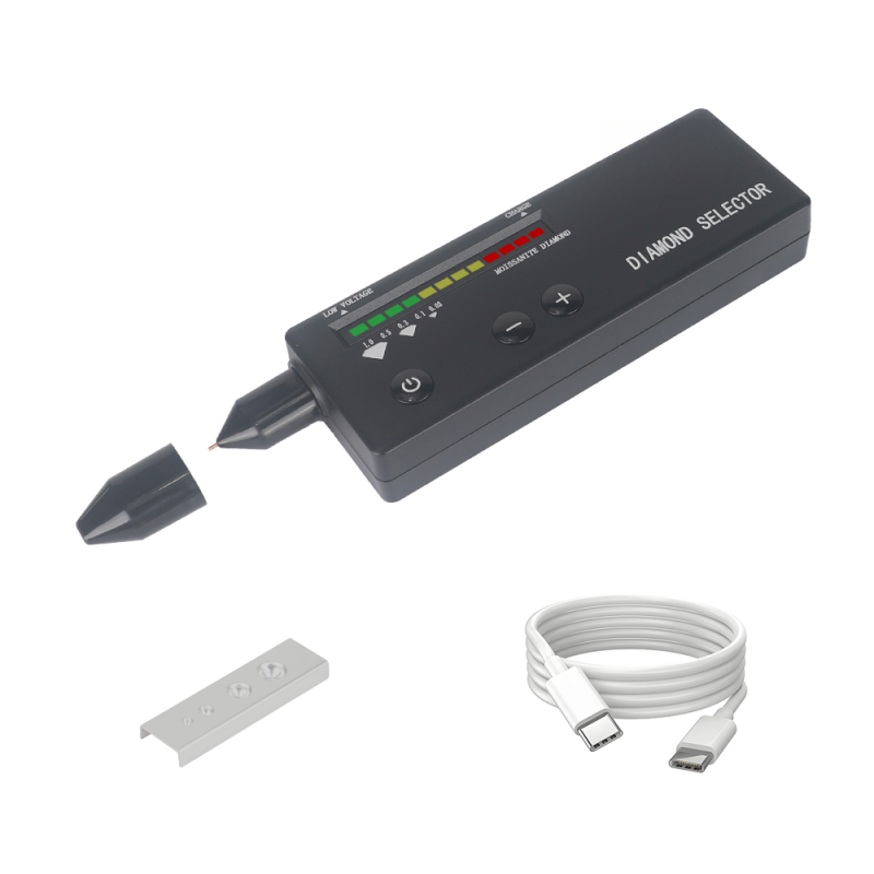 Stylo Testeur De Conductivité Thermique Rechargeable De 2e Génération Pour Diamants Et Cristaux De Jade Et De Jadéite, Permettant De Vérifier Leur Authenticité.