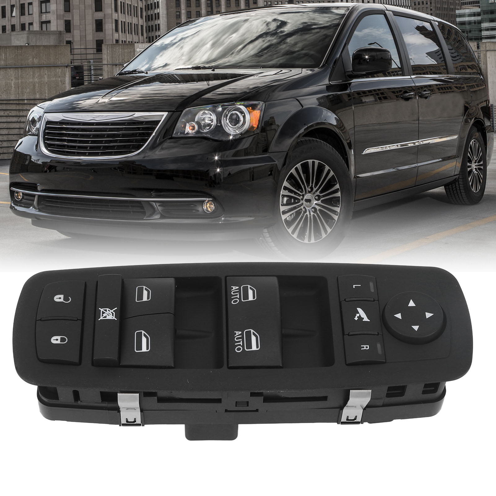 Hauptfensterheberschalter 68110872aa, Fahrerseite, Elektrischer Fensterheber Für Town & Country/grand Caravan 2012-2016