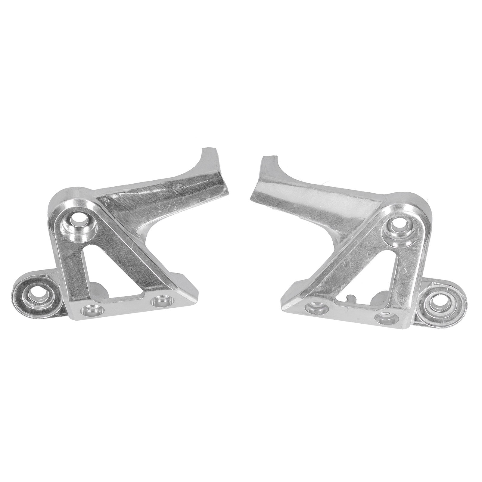 Paar Scheinwerferhalterungen Für Honda Cb400 (silber, Aluminiumlegierung, 919, 900, Hornet, Vtec 1-4)