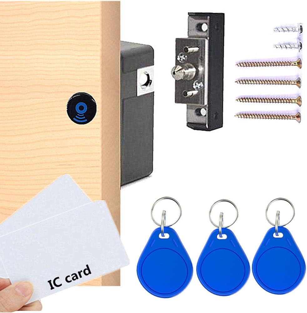 Elektronisches Schrankschloss, Verstecktes Rfid-schloss Für Schränke, Spinde, Schubladen, Kleiderschränke, Kein Bohren Erforderlich, Selbstmontage