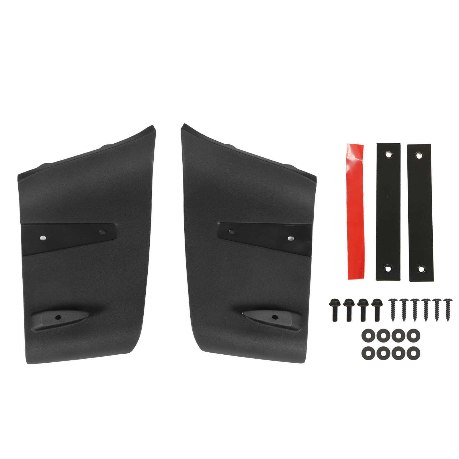 [lufthutze Für Die Heckstoßstange] Für Ford Mustang Gt 2018-2020 - 2er-pack Aerodynamische Abs-heckschürzen
