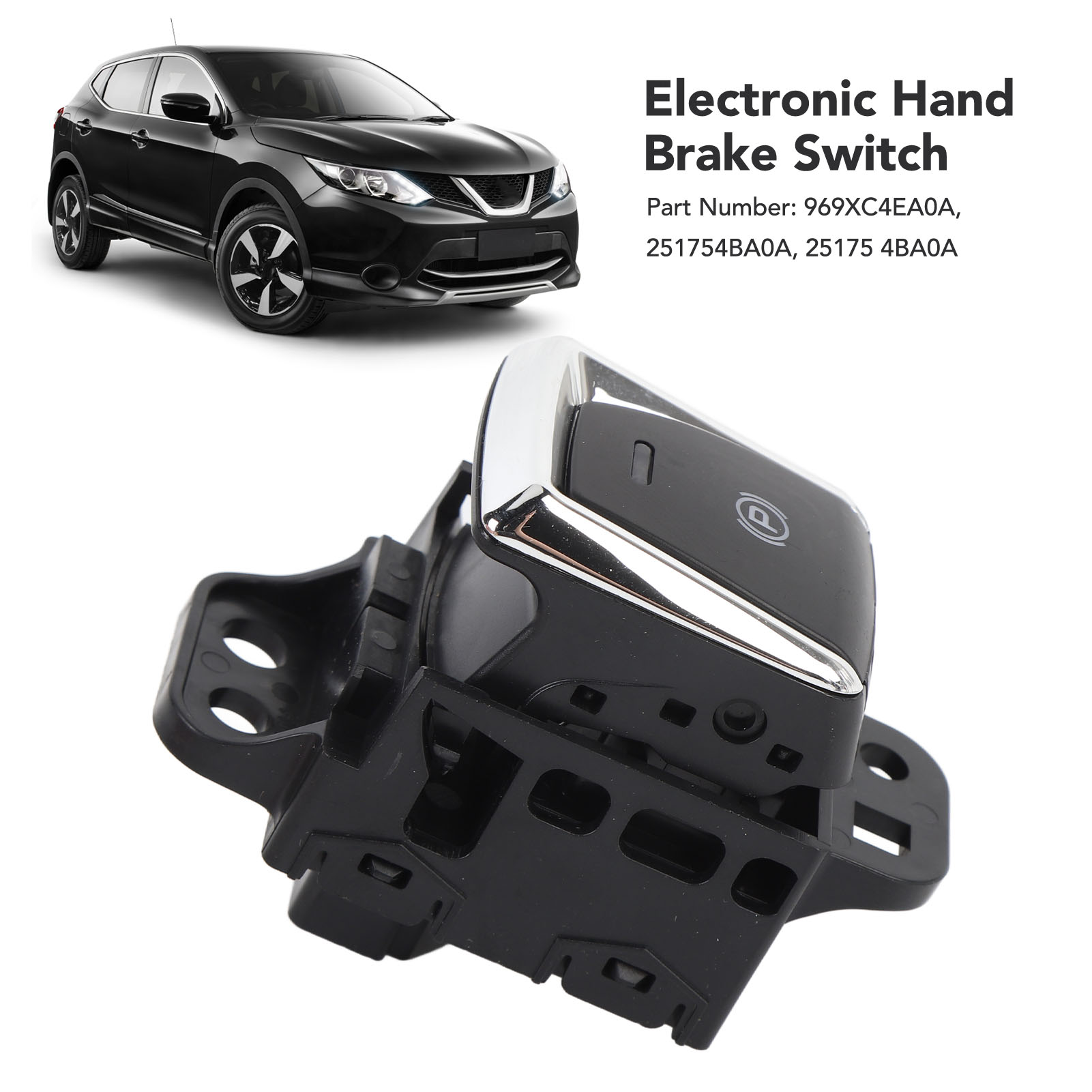 Elektronischer Handbremsknopfschalter 251754ba0a Kompatibel Mit Nissan Qashqai Und X-trail T32 2014-2018